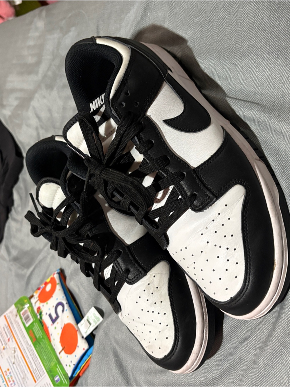 Nike Black and White Low-no Top Sneakers